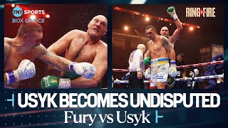 Oleksandr Usyk defeats Tyson Fury via split decision to become Undisputed Heavyw