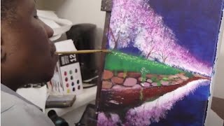 Quadriplegic Painting by Mouth | Extraordinary People Living with Paralysis Quadriplegia