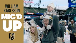 William Karlsson mic'd up inför Winter Classic | William Karlsson mic'd up at Winter Classic!