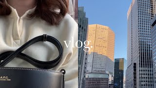 【vlog】6時起きから始まる社会人OLのリアルな3日間👩🏻‍💼🏢 | 春ネイル🍃 | オフィスコーデ | 出社ルーティン