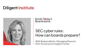 SEC cyber rules: How can boards prepare?