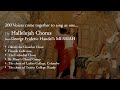 Hallelujah Chorus - from Messiah by G F Handel - 200 Voice Combined Choirs