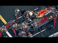 Red Bull F1 mechanics complete a 90 minute repair in 15 minutes on the grid, with 28 seconds to spar