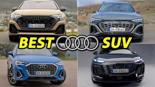 Best Audi SUV comparison Q2 vs Q3 vs Q4 vs Q5 vs Q6 vs Q7 vs Q8 vs Q8 e-tron