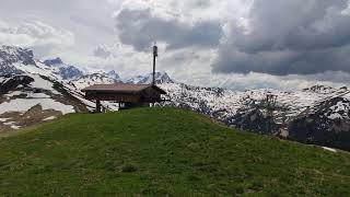 134 7/7 panorama from Mülkerblatte 1936m Lenk CH BE