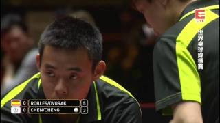 MENGEL S./SILBEREISEN K. VS CHEN Chien-An/CHENG I-Ching | XD | QF | 2017 World Championships ESPORT