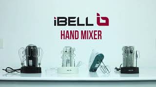 iBELL 300W 620L Hand Mixer Beater Blender|Cream Maker for Cakes with Base|Review Demo Working