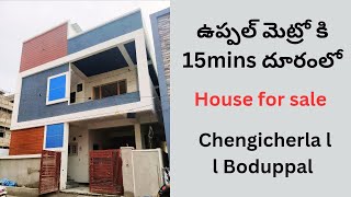 150 గజాలు , 1.40Cr,  House for sale in Hyderabad ll Chengicherla