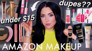 amazon makeup under $15 ✨ are these DUPES?!