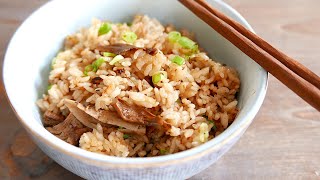 Porcini Rice Takikomi Gohan | Japanese Recipe | wa's Kitchen