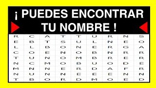 PUEDES DETECTAR TU NOMBRE EN ESTA IMAGEN ¡EL 1% LO LOGRA!