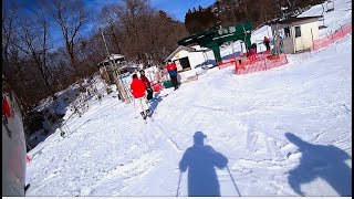 今年はオープンした三川温泉スキー場に行ってきました　1月27日