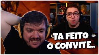 GAULES FEZ UM CONVITE PARA O ALANZOKA !!