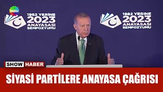 Erdoğan muhalefete seslendi