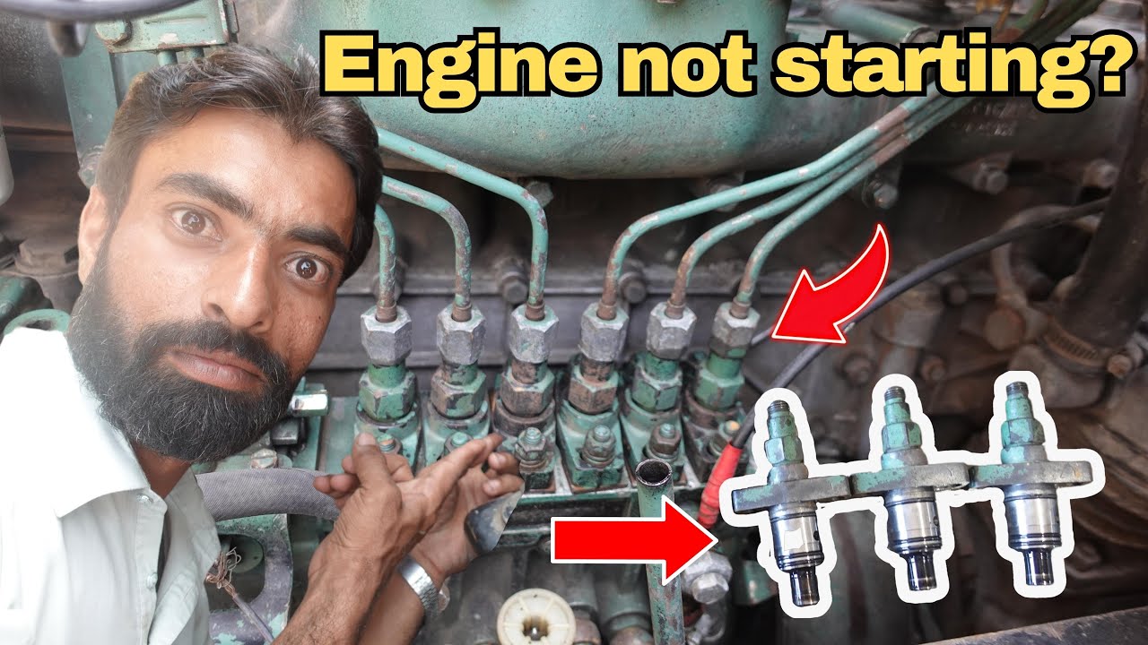 How To Fix Diesel Engine Starting Problem And Low Power Issue Engine