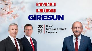 GİRESUN'DAYIZ... @kemalkilicdaroglu @ekremimamoglu