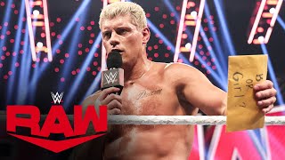Cody Rhodes does a gender reveal after Raw goes off the air: Raw exclusive, Feb. 23, 2024