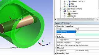 [Ansys TRN 2-1] Piston Rigid-Body Dynamics