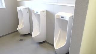 弘前大学 コラボ弘大6F　男性トイレ（青森県・弘前市）　WC Japanese Toilet　Flush