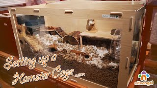 MASSIVE Niteangel Hamster Cage Setup! | ASMR | Munchie's Place