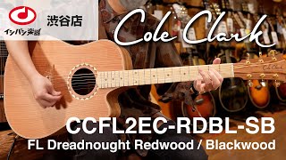 【コールクラーク選びガイド】Cole Clark CCFL2EC-RDBL-SB 試奏動画　特長、サウンドをご紹介します。【渋谷店】【アコースティック ギター】