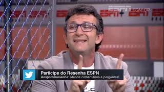 RESENHA ESPN ⚽ CRAQUE NETO ▪ RODRIGO RODRIGUES \u0026 SORIN, ALEX E RAÍ.