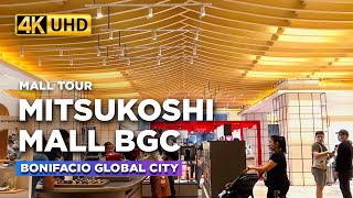 New Shops Alert: 2023 Updates at MITSUKOSHI MALL BGC | The First Japanese Mall in Philippines【4K】