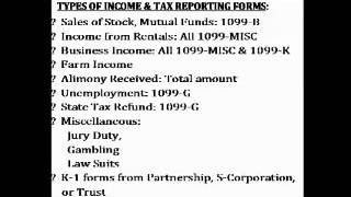 Tax Tips 2015 1040