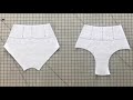 how to add a skirt to a swimsuit pattern