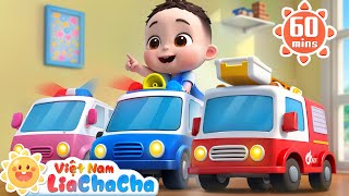 🚒 Trò chơi những chiếc xe hơi 🛻 Cá mập con phiên bản ô tô | LiaChaCha - Ca Nhạc Thiếu Nhi Việt Nam