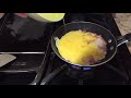 how to make a perfect bacon cheese omelette