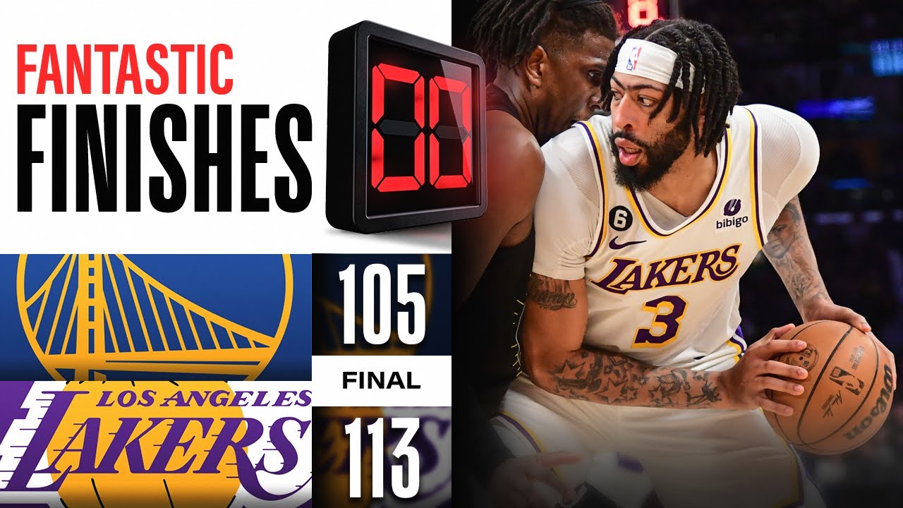 WILD ENDING Final 1:27 Warriors Vs Lakers | March 5, 2023 - YouTube