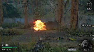 4 Freakers, 1 Grenade | DAYS GONE