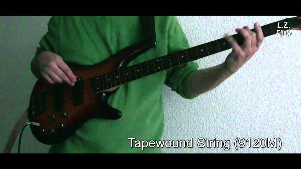 Flatwound Vs. Tapewound (Fretless Bass) - YouTube