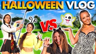2 v 2 Alternate Shot with Shee Sisters || Halloween Golf Special