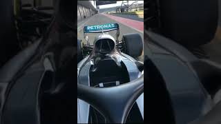 Close look inside Mercedes F1 Car's Cockpit