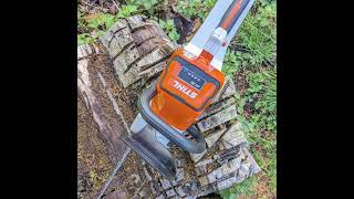 The STIHL MSA 70 C-B Cordless Chainsaw