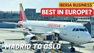 TRIP REPORT I Iberia Business Class I Airbus A320 I 🇪🇸 Madrid MAD to Oslo OSL 🇳🇴