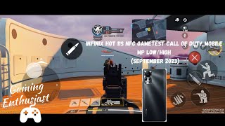 Infinix Hot 11S NFC Gametest - Call of Duty Mobile MP Low/High (September 2023)