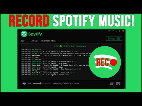 Cómo grabar música de Spotify para guardarla en su computadora