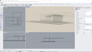 RHINO 7 Videocourse - 03 - Manage Views and Layout, Worspace, Grid and Snap, Construction Planes