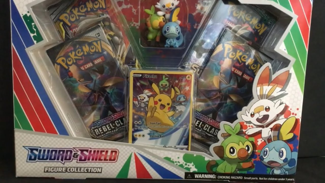 Pokemon TCG: Sword And Shield Figure Collection - YouTube