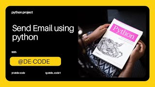 email using python (python project)