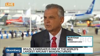 Embraer CEO on Brazil Political Turmoil, E2 Aircraft