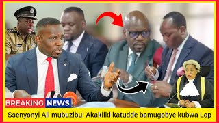 Breaking News! Ssenyonyi ali mbuzibu! Akakiiko katudde bamugobe kubwa LOP! Mpuuga nebanne basinzidde