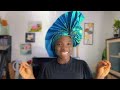 how to tie sego gele yourself headwrap tutorial