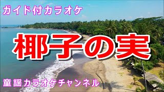 【カラオケ】椰子の実　歌謡曲　作詞：島崎藤村　作曲：大中寅二