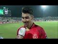 rahmanullah gurbaz interview islamabad united vs lahore qalandars match 26 hbl psl 8 mi2t