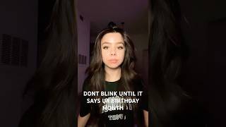 Don’t blink until It says your birthday month…. #challenge #shortsvideo #shorts #challenge #viral