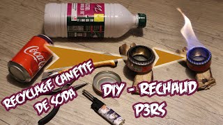 🔨🤠 DIY P3RS - Réchaud à alcool du randonneur bricoleur !